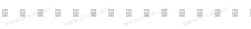 Gothic Outline Title字体转换